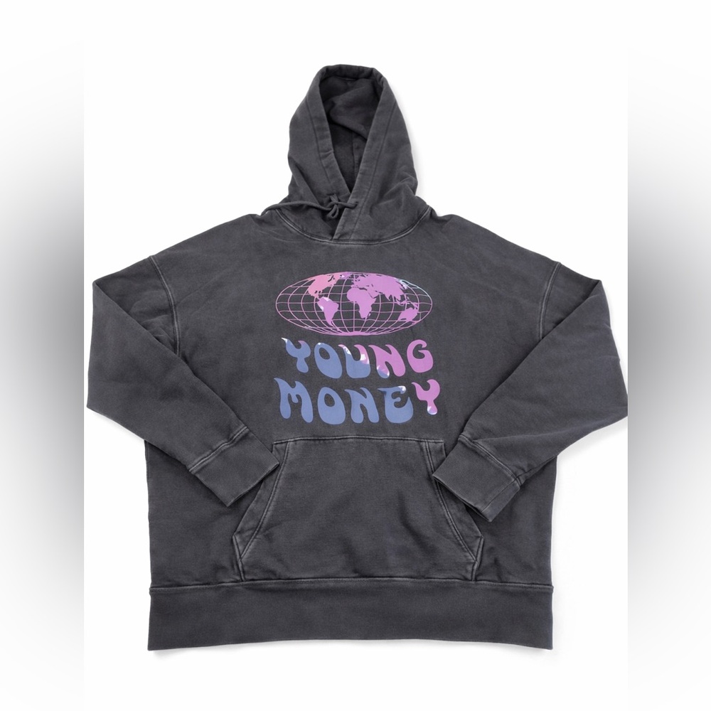 Vintage Y2K American‎ Eagle Young Money Hoodie Streetwear Retro Grunge Unisex